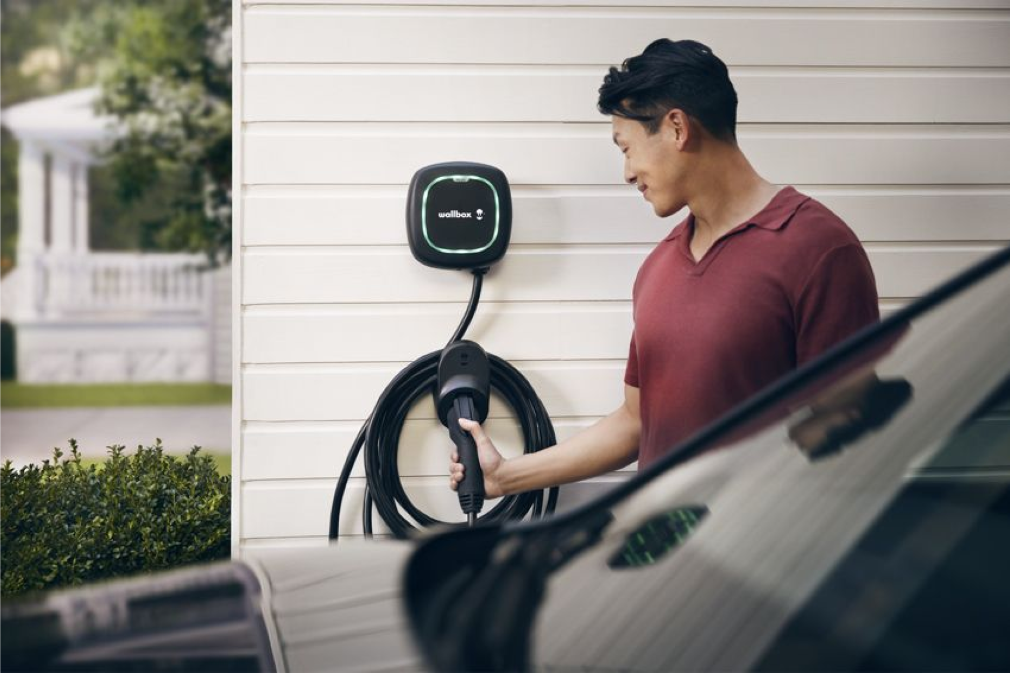 Wallbox EV Charging at Chicago area home
